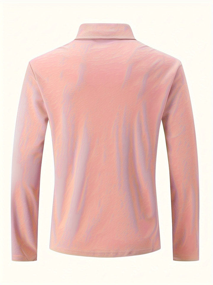 Chemise Polo Homme à Manches Longues