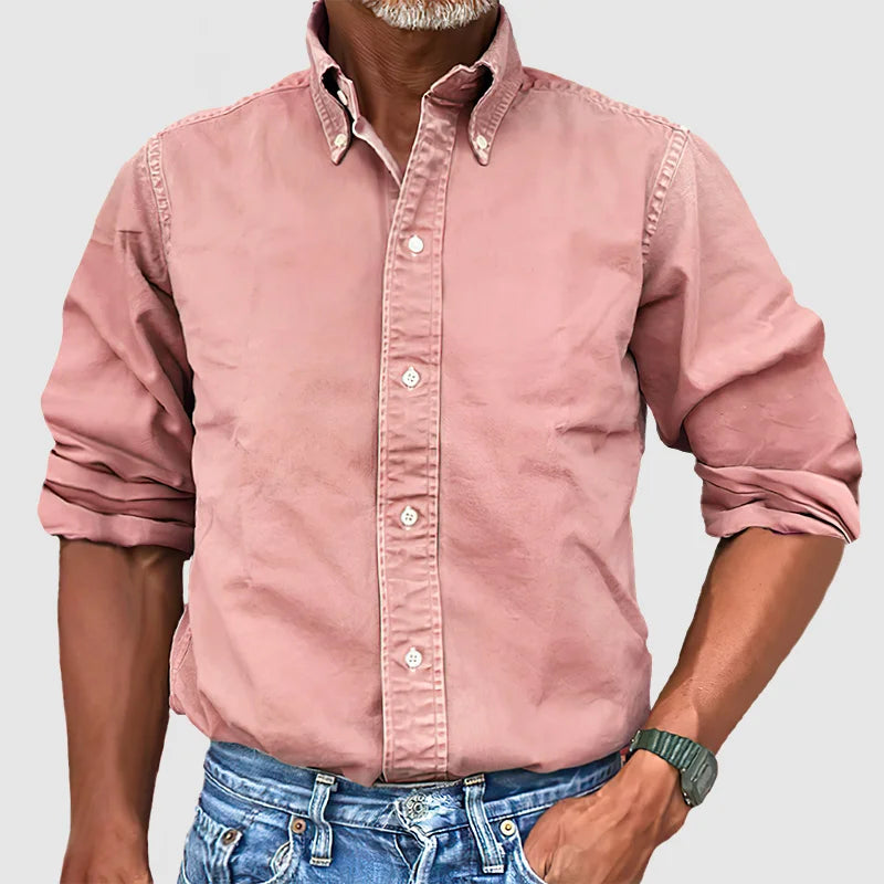 Chemise Classique pour Homme à Manches Longues