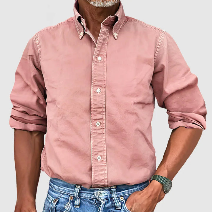 Chemise Classique pour Homme à Manches Longues