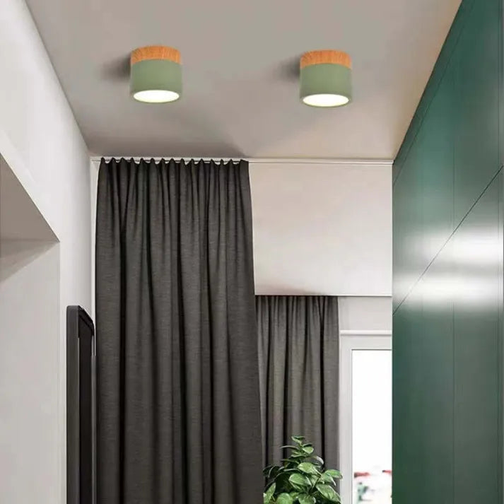LumiStyle - Éclairage Plafonnier Cylindrique LED pour Couloir Modern