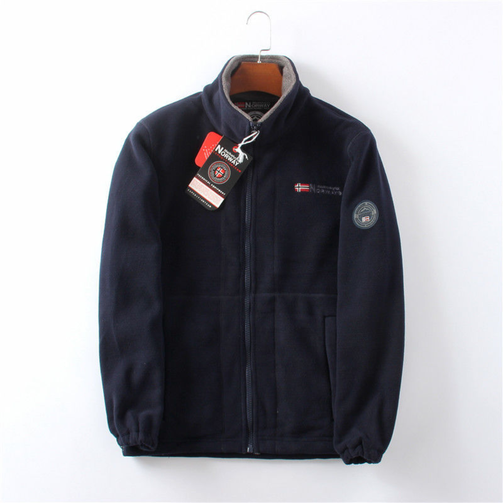 Veste en polaire coupe-vent et confortable pour homme