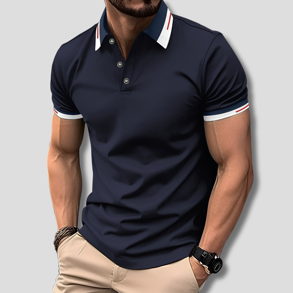 Polo pour homme Tommy – Look premium