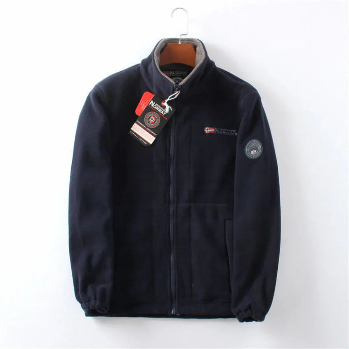 Veste en polaire homme résistante au vent pratique et élégante