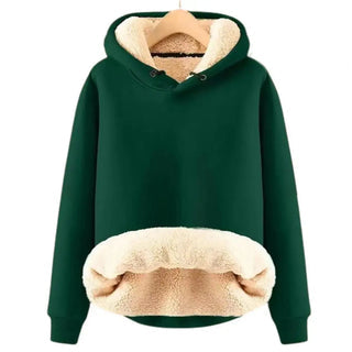 Simon - Veste en sherpa avec capuche