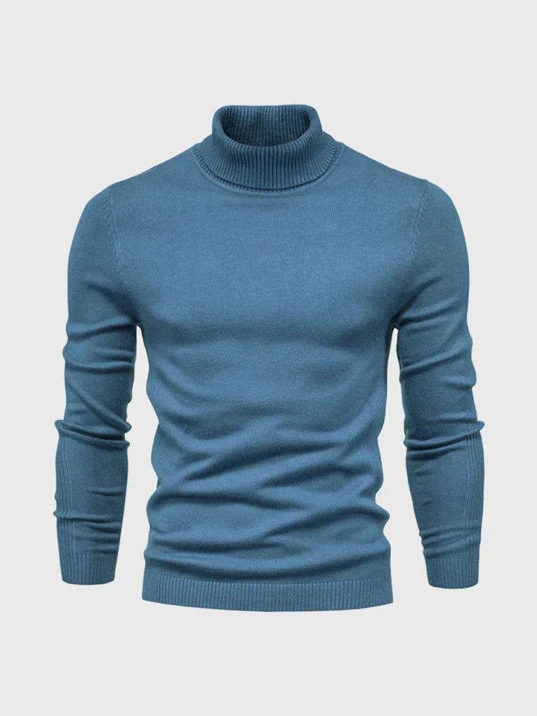 Pull Col Roulé Homme – Lavable et Polyvalent