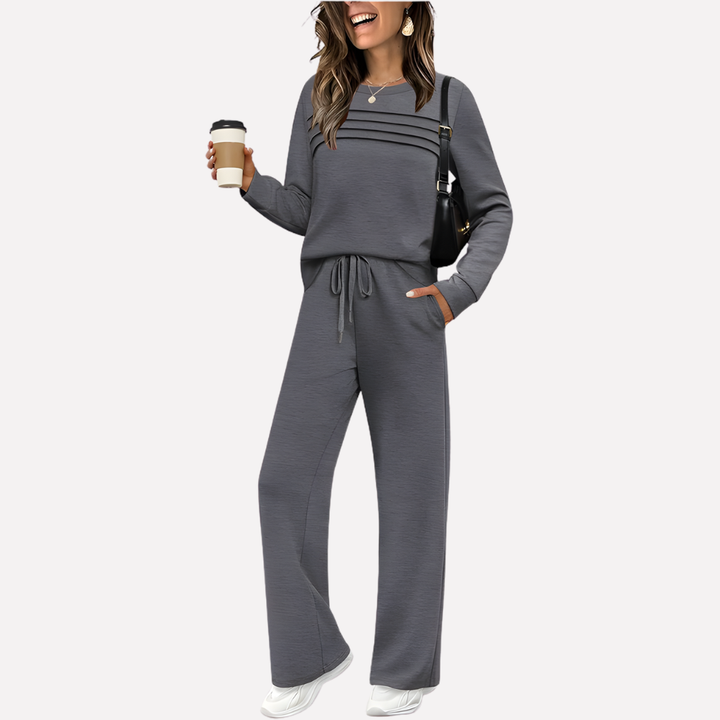 Ensemble de Loungewear Casual Femme Deux Pièces