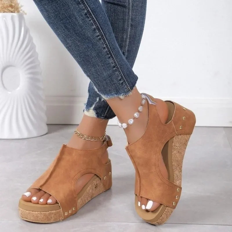 Sandales Wedges Tendance pour Femmes