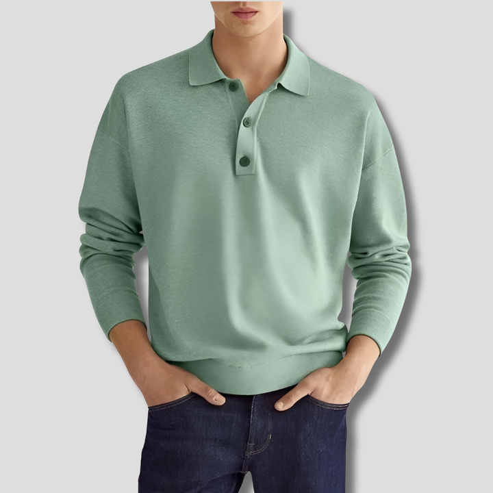 Polo en mélange de coton pour homme – Un style impeccable au quotidien