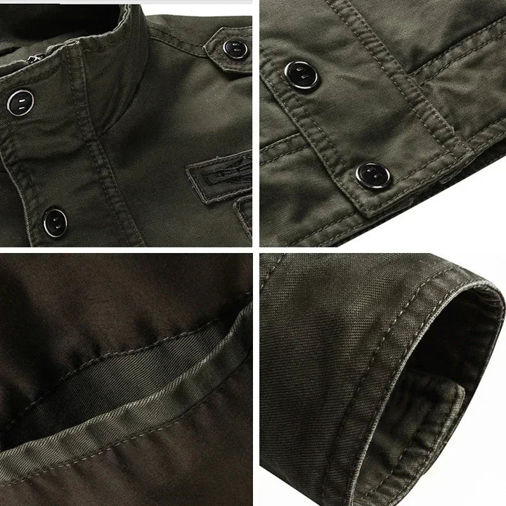 Veste militaire pour homme mi-saison – Style rugueux et fonctionnalité quotidienne