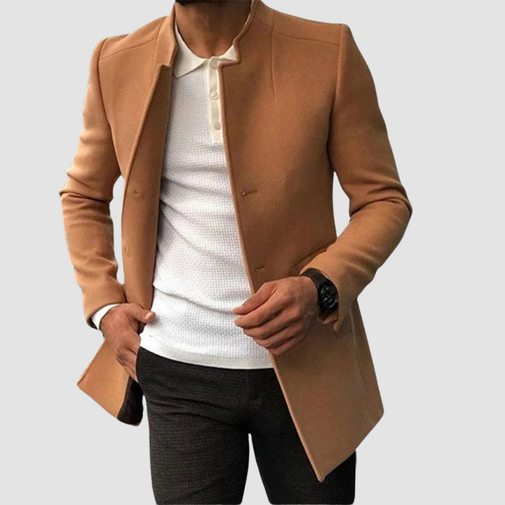 Manteau Long Classique pour Homme Élégance Intemporelle pour Toutes les Saisons