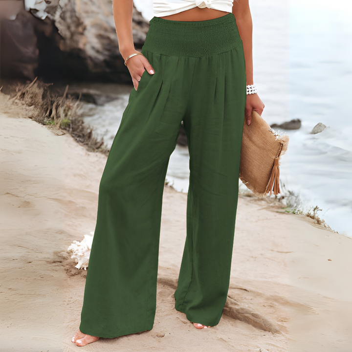 Pantalons en lin confortables pour femmes