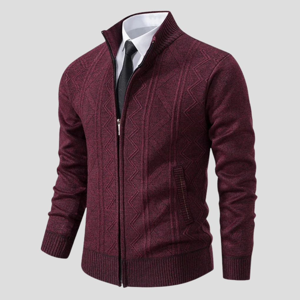 Cardigan pour hommes – Pièce de superposition en tricot