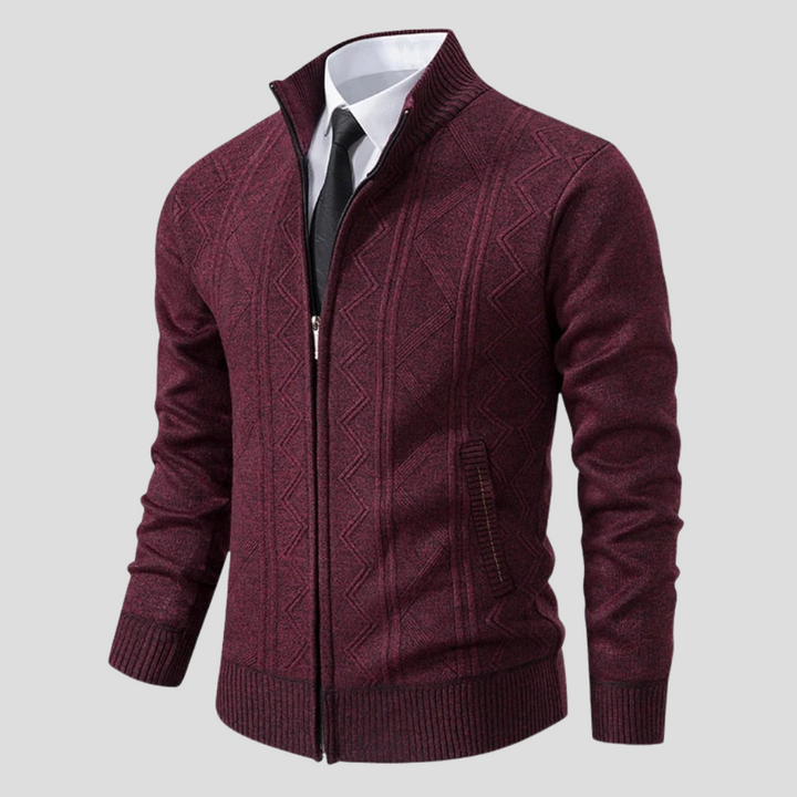 Cardigan pour hommes – Pièce de superposition en tricot