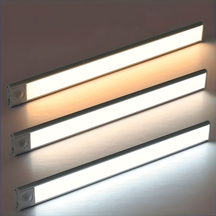 Lampes LED rechargeables à détecteur de mouvement pour placard