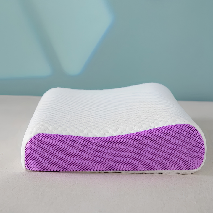 Coussin cervical TPE respirant avec soutien zéro pression