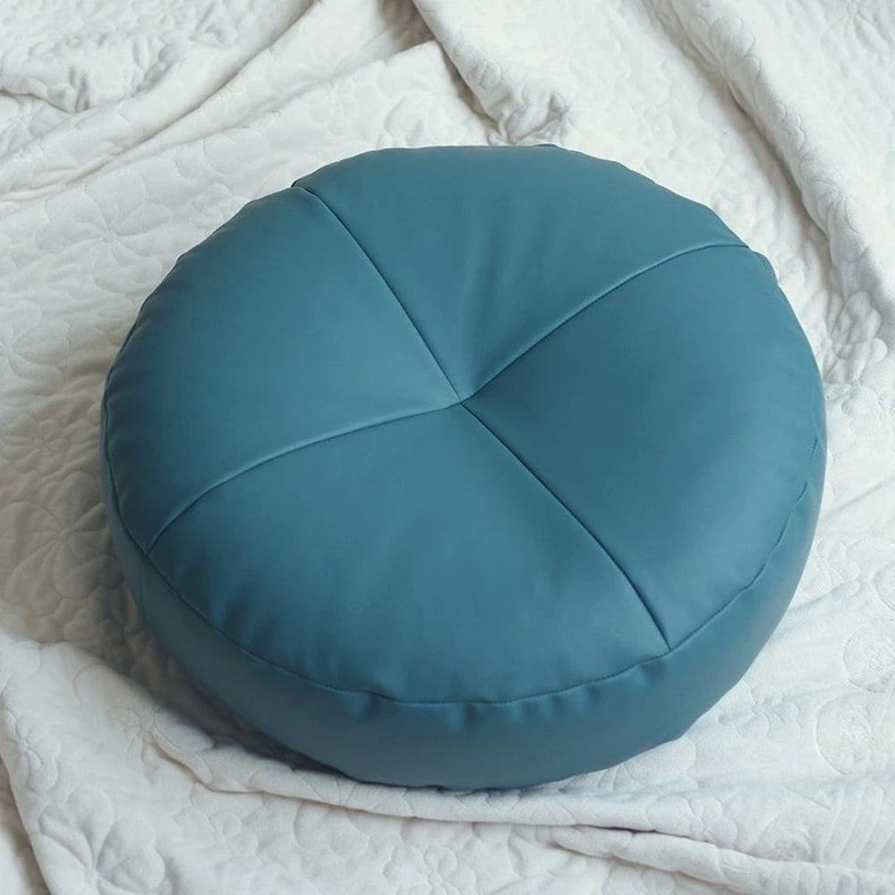 Coussin en Cuir PU Nappa style japonais