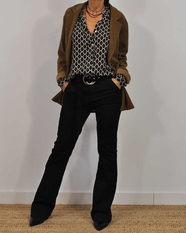 Blouse Femme Col V