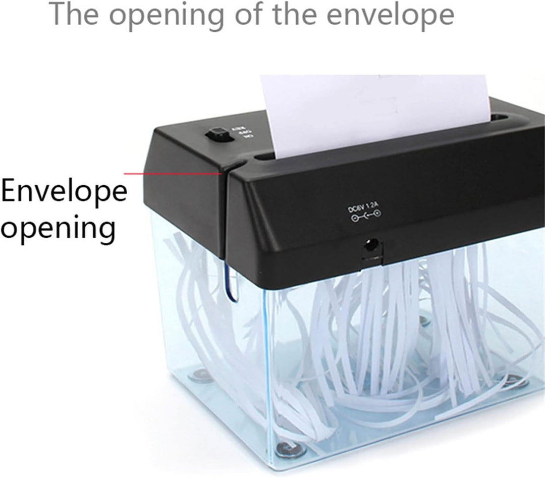 Mini Déchiqueteuse de Bureau – Compacte, Silencieuse et Efficace