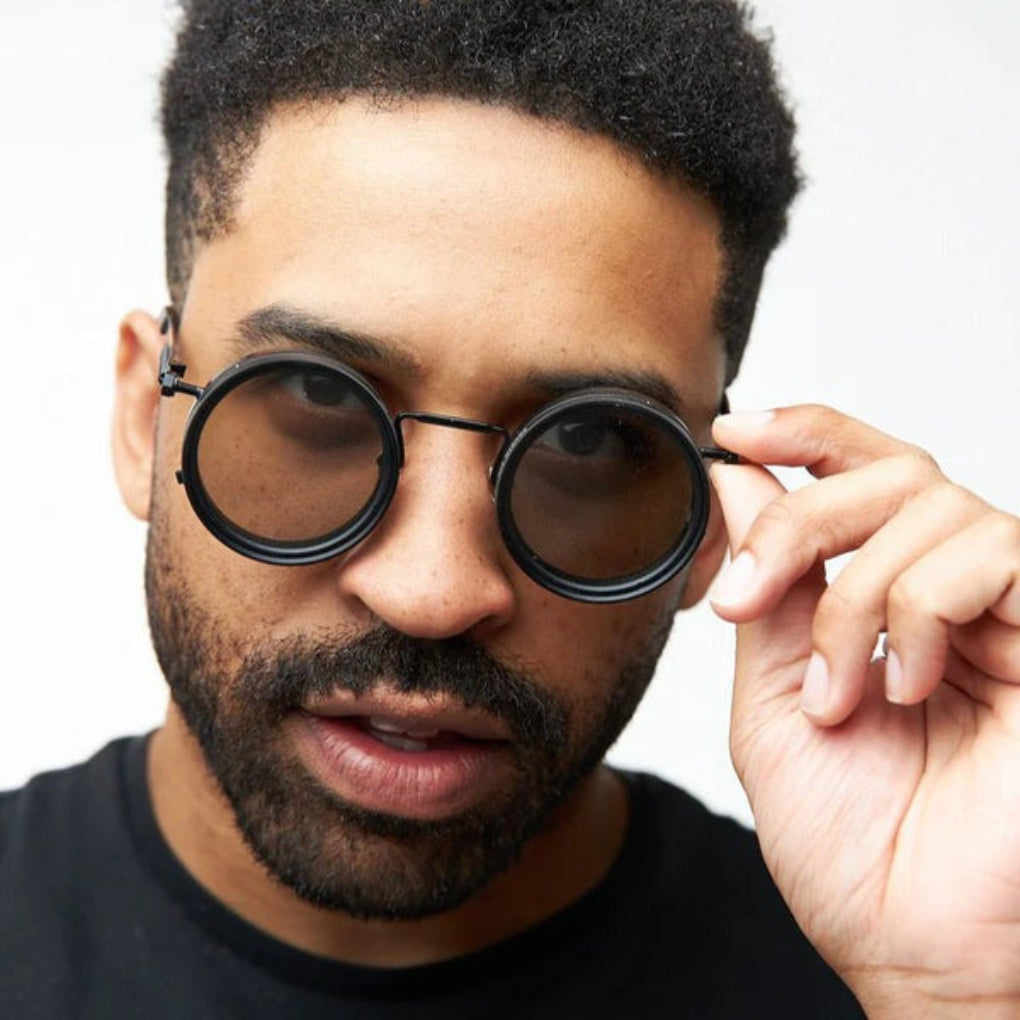 Lunettes de soleil avec brillance ajustable