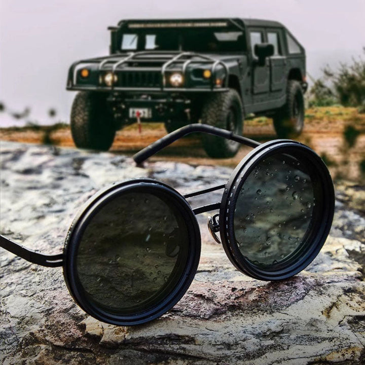 Lunettes de soleil avec brillance ajustable