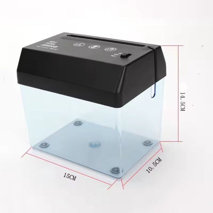 Mini Déchiqueteuse de Bureau – Compacte, Silencieuse et Efficace