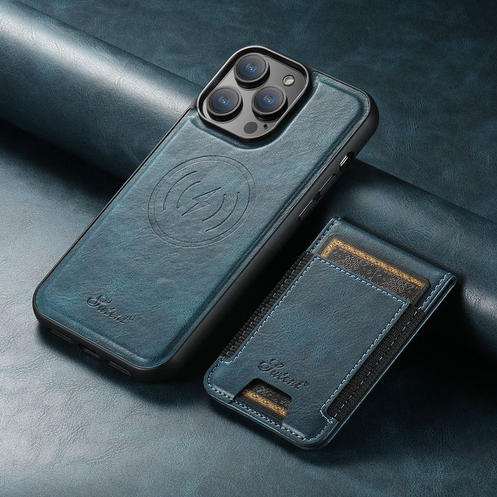 Coque de Téléphone Luxueuse avec Support de Carte