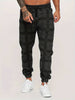 UrbanFit – Pantalons de jogging slim fit à carreaux pour hommes