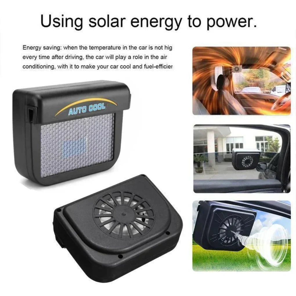 Ventilateur de fenêtre solaire pour voiture