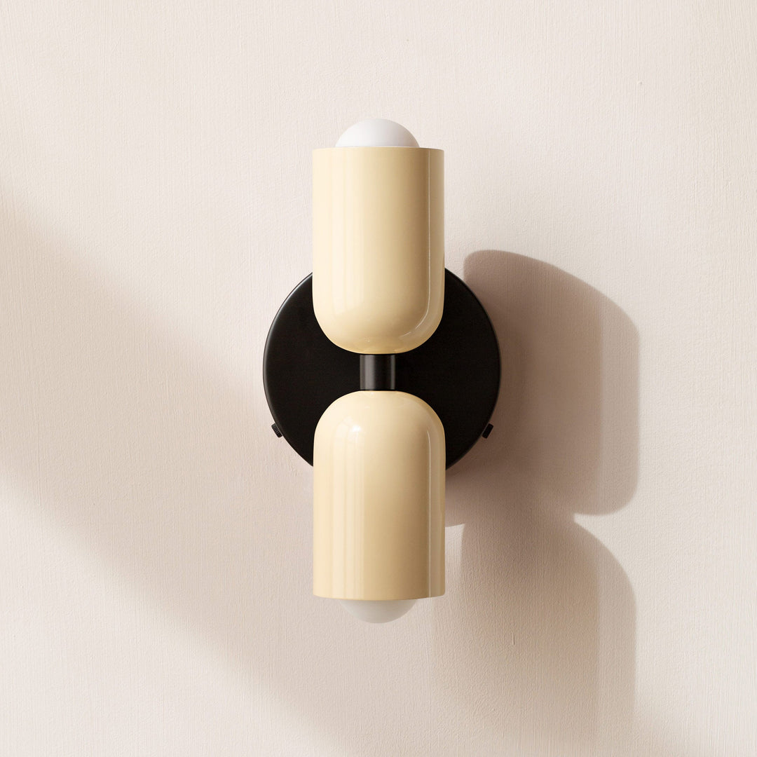 LuxeLumière - Applique Murale Double Design Moderne en Acier Inoxydable, Écologique et Facile à Installer