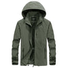 Veste Impermeable d'Extérieur Everest avec Capuche Détachable - Protection Toutes Saisons pour l'Aventurier Moderne
