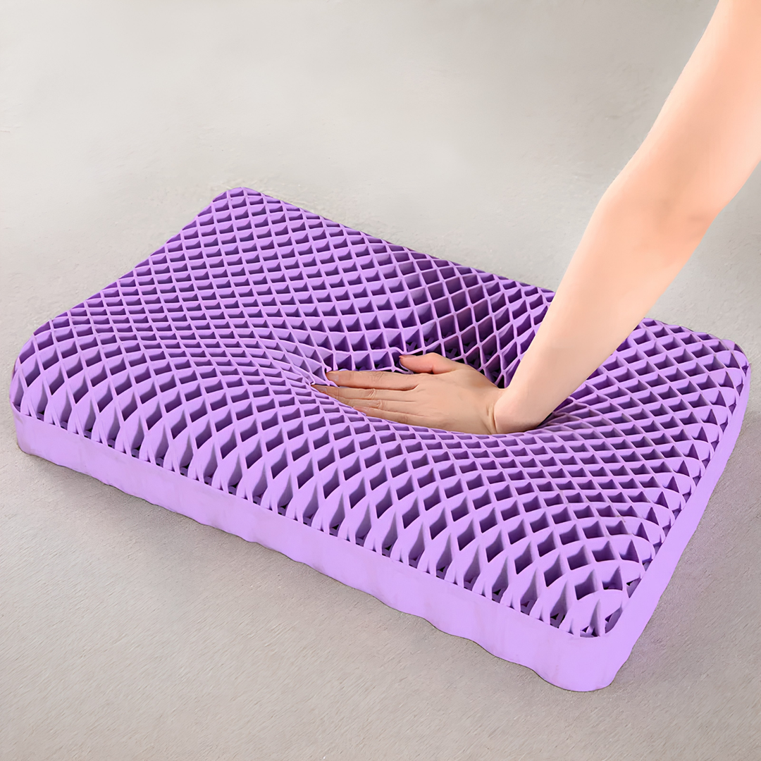Coussin cervical TPE respirant avec soutien zéro pression