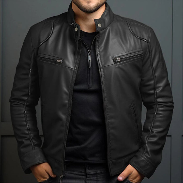 Veste de Moto Rétro Stylée pour Hommes Esthétique Vintage avec Confort Quotidien