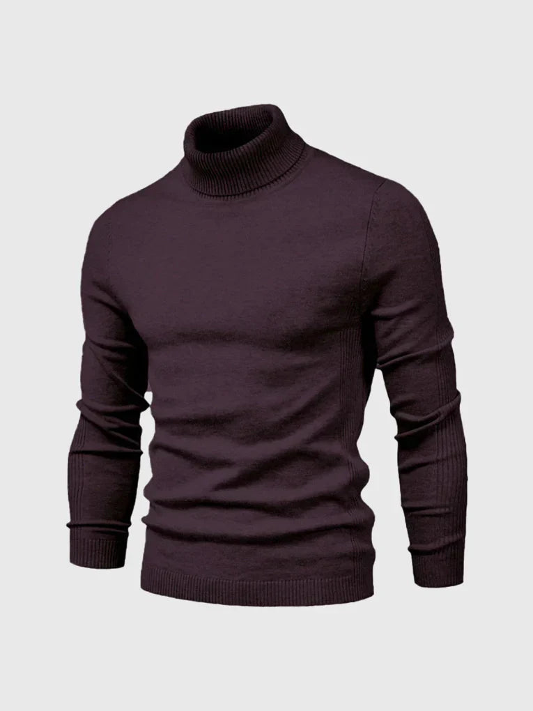 Pull Col Roulé Homme – Lavable et Polyvalent