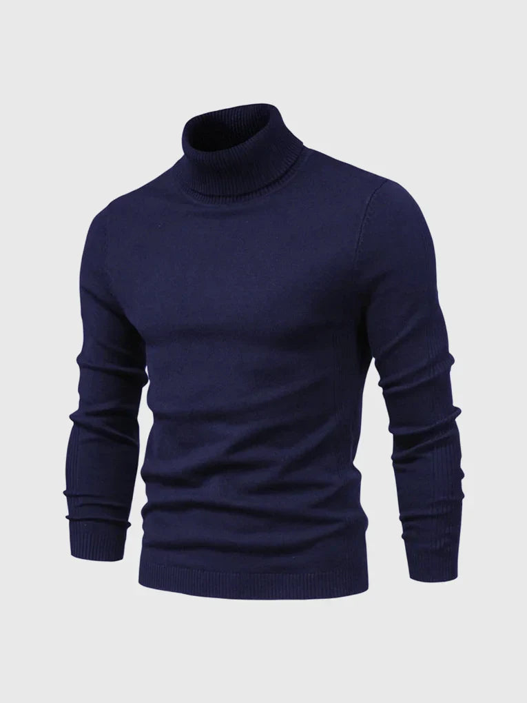 Pull Col Roulé Homme – Lavable et Polyvalent