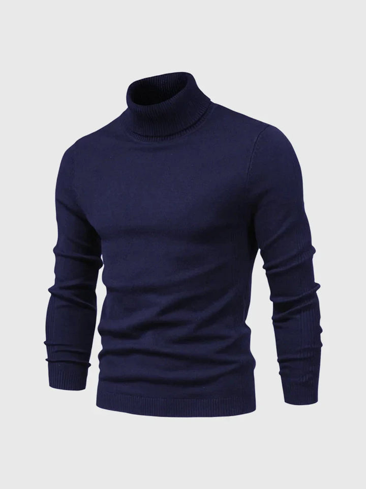 Pull Col Roulé Homme – Lavable et Polyvalent
