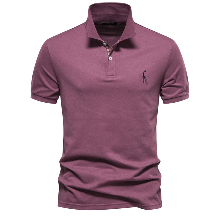 Polo Classique Ralph pour Homme avec Broderie Style Intemporel avec Détails Raffinés