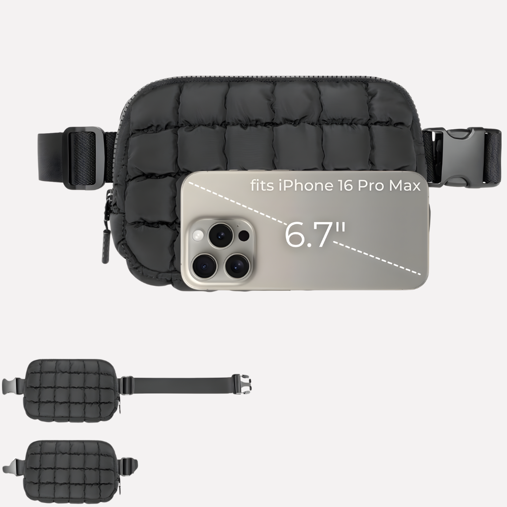 Sac Mini Quilté avec Sangle Extra‑Longue