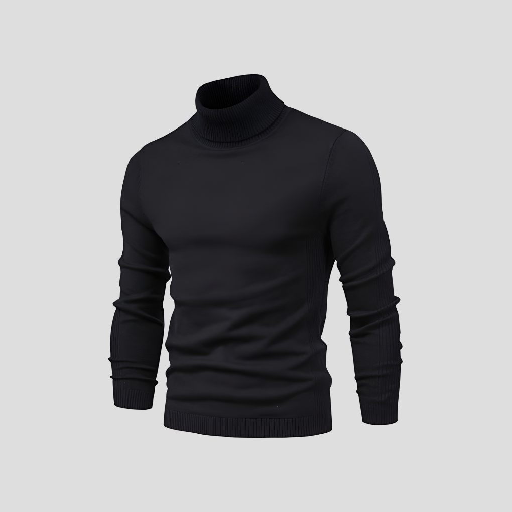 Pull Col Roulé Homme – Casual – Toute Saison