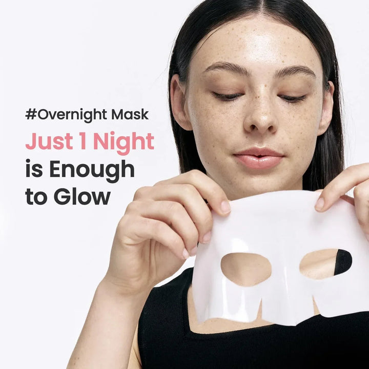 Traitement facial hydratant profond et affinant les pores pour la nuit
