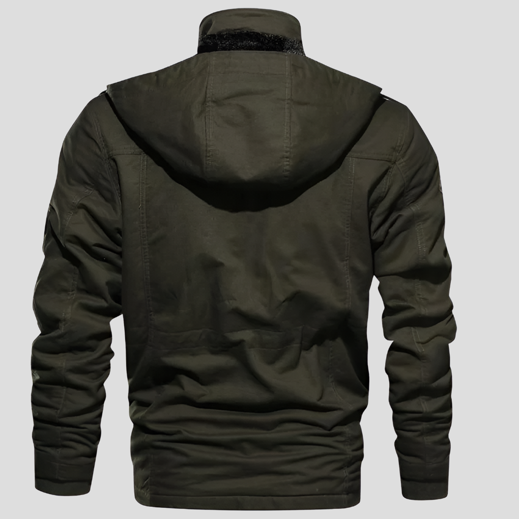 Veste Homme Robuste Résistante au Vent et Chaude
