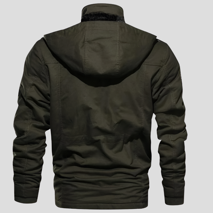 Veste Homme Robuste Résistante au Vent et Chaude