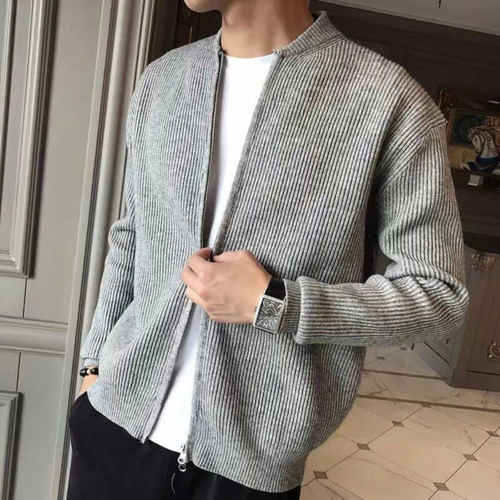 Cardigan Homme Tricot Chauffant et Stylé