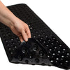 Tapis de Douche Antidérapant avec Ventouses Puissantes et Drainage Rapide