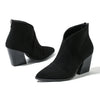Bottes à Talons Blocs Chic pour Femmes