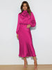Robe de Soirée en Satin Élegante pour Femmes
