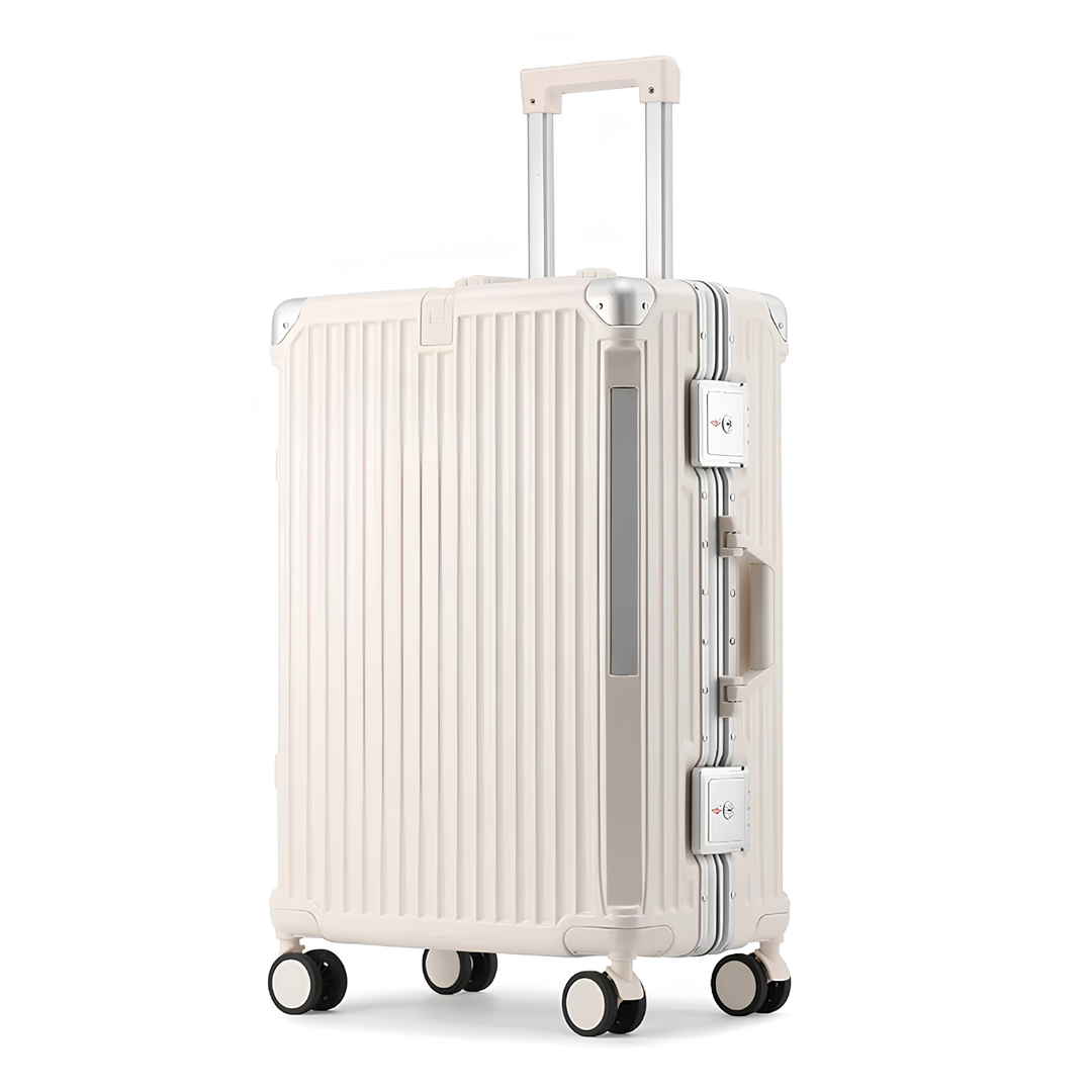 Valise rigide avec cadre en aluminium