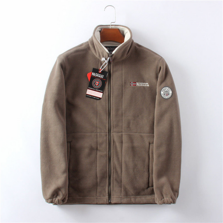 Veste en polaire coupe-vent et confortable pour homme