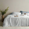 Ornamy - Housse de Couette en Coton Doux pour un Confort Optimal