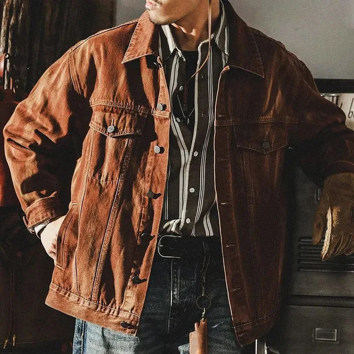 Veste en Denim pour Homme : Style Classique Rencontre Confort Moderne