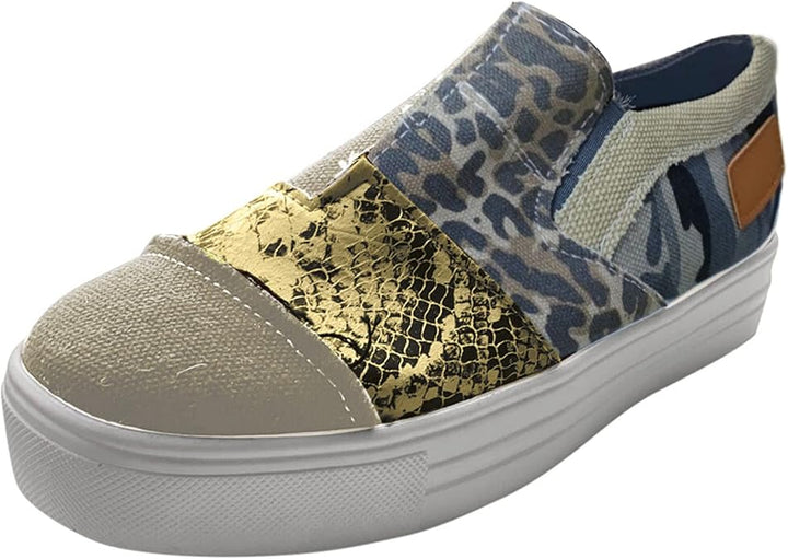 Mocassins en Denim Tendance pour Femmes